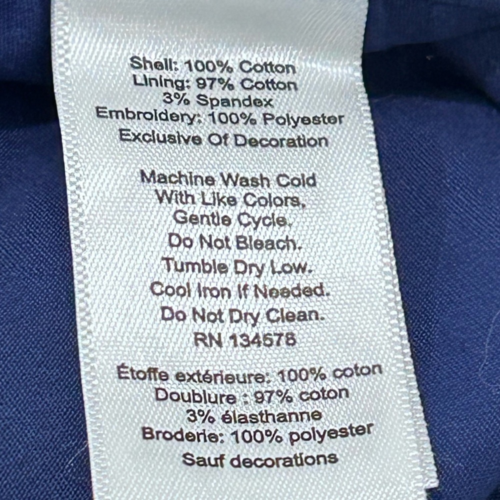 Vineyard Vines Embroidered
Romper Womens Size S 
 Blue - Picture 6 of 8